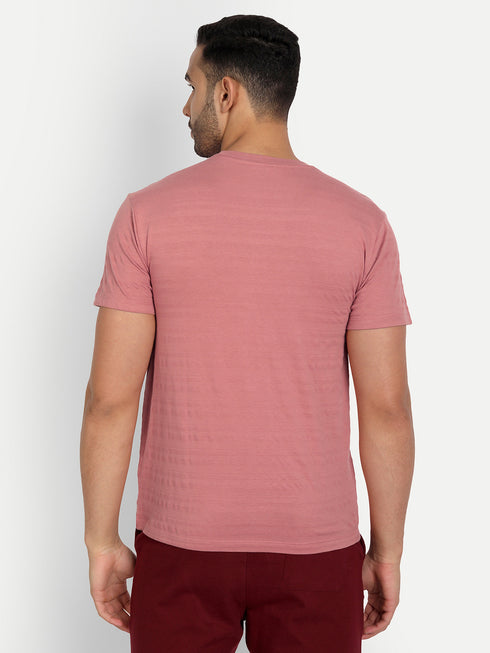 Men's Crew Neck STRUCTURED Tee Steel Grey